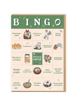 BINGO / kartka wielkanocna