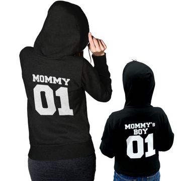 Zestaw Bluz Prezent na Dzień Mamy i Syna Mommy Boy