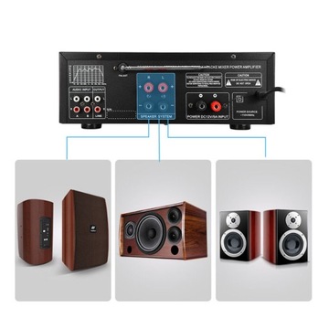 УСИЛИТЕЛЬ HIFI СТЕРЕО УСИЛИТЕЛЬ BLUETOOTH РАДИО ЦИФРОВОЙ УСИЛИТЕЛЬ МОЩНОСТИ