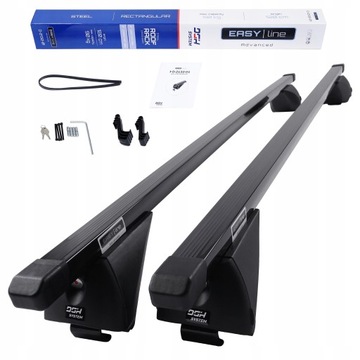 Bagażnik dachowy na relingi stal do Suzuki Grand Vitara SUV 1998-2004