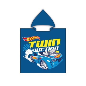 HOT WHEELS RĘCZNIK CHŁOPIĘCY PONCZO KĄPIELOWE