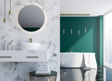 СВЕТОДИОДНОЕ ЗЕРКАЛО 70 см КРУГЛОЕ СО СВЕТОДИОДНОЙ ПОДСВЕТКОЙ