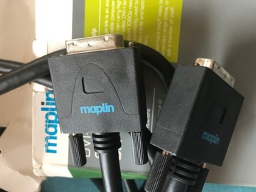 Высококачественный кабель DVI-I DVI-I 3 м, Maplin