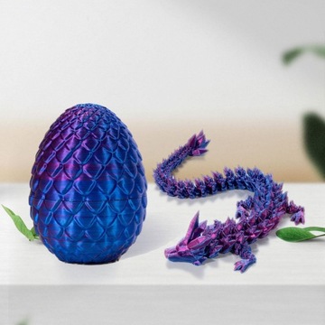 Набор драконьих яиц Игрушка ручной работы на 3D принтере с изображением дракона.