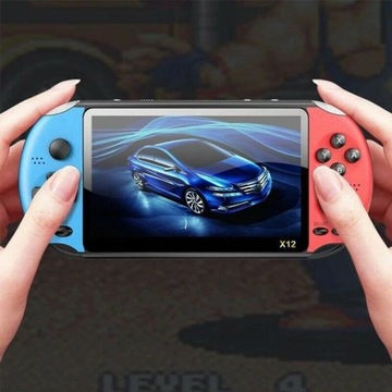 Мини-портативная консоль X12, ретро-наушники MP5