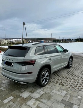 Skoda Kodiaq I SUV Facelifting 2.0 TSI 190KM 2024 Skoda Kodiaq 2.0 TSI 4x4 Sportline DSG, zdjęcie 2