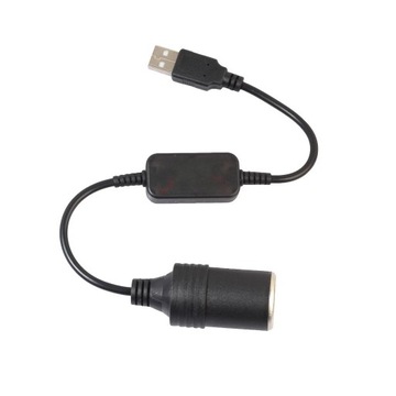 Переходник прикуривателя с USB на 5 В на 12 В
