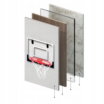 Баскетбольная корзина Баскетбольный щит со счетчиком Набор из 3 мячей