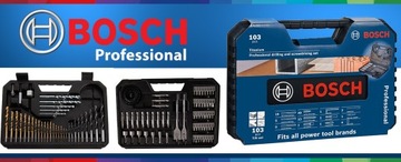 НАБОР СВЕРЛ + КОРПУС BOSCH V-LINE 103 EL