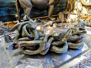 МИФИЧЕСКАЯ НАСТЕННАЯ МАСКА ДЖЕДДУСА ГОРГОНЫ УЖАС v