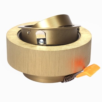 ГАЛОГЕННАЯ СВЕТОДИОДНАЯ ТРУБКА GU10 ДЛЯ СКРЫТОГО МОНТАЖА, ЗОЛОТАЯ