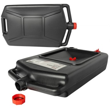 ДОЗАТОР МАСЛА КОНТЕЙНЕР БАК 8 Л С ПРОБКОЙ ДЛЯ СЛИВА ЖИДКОСТИ