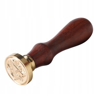 PIECZĘĆ, STEMPEL DO WOSKU, LAKU WZÓR LITERA A