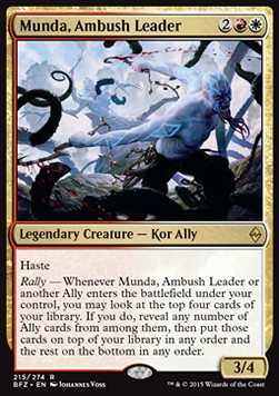 Munda, Ambush Leader - Battle for Zendikar
