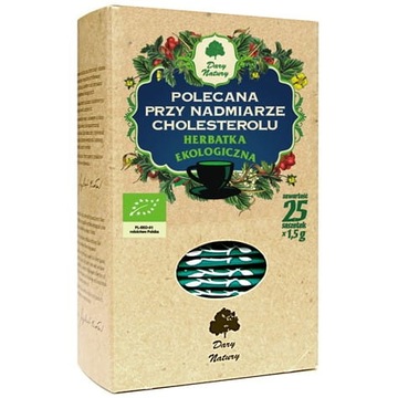 Polecana przy nadmiarze cholesterolu herbatka eko