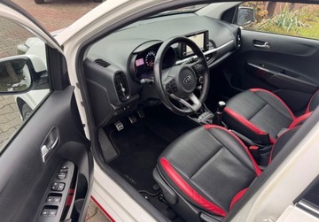 Kia Picanto III Hatchback 5d 1.2 DOHC 84KM 2017 Kia Picanto 1.2 86KM GT Key-less Kamera Navi Led Klima Bezwypadkowy Serwis, zdjęcie 16