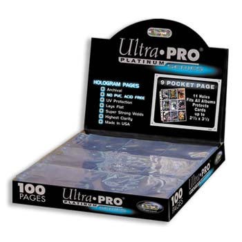 Strony do segregatora Platinum Ultra Pro (100 szt)