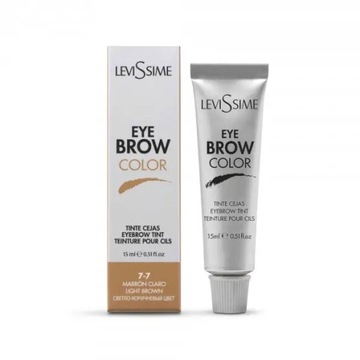 Farba do brwi LeviSsime Eye Brow Color nr 7.7 Light Brown/Jasny brąz, 15 ml
