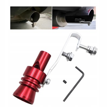 PÍŠŤALKA DO TLUMIČE TURBO SIMULÁTOR WHISTLE NITRO TUNING TRUBKY VÝFUKOVÝ L