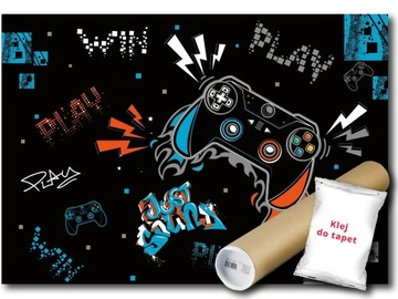 FOTOTAPETA FLIZELINA GRA GAMER KONSOLA 208x146