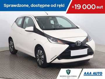 Toyota Aygo II Hatchback 5d 1.0 VVT-i 69KM 2017 Toyota Aygo 1.0 VVT-i, Salon Polska, Serwis ASO