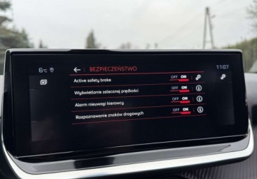 Peugeot 2008 II 2020 Peugeot 2008 Gt-Line Full Led Virtual Skora El.Fotele Kamera Panorama Gwar, zdjęcie 33