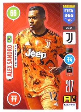karty PANINI FIFA365 2021 UPDATE UE54 Sandro