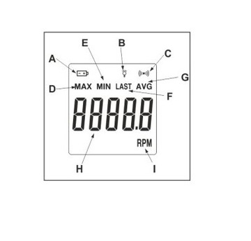 ЛАЗЕРНЫЙ ТАХОМЕТР GM8905 ТАХОМЕТР ЖК-ДИАМЕТР ОБ/МИН