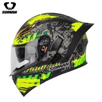 Modułowy kask motocyklowy z klapką, czarny wizjer, kaski motocyklowe ECE