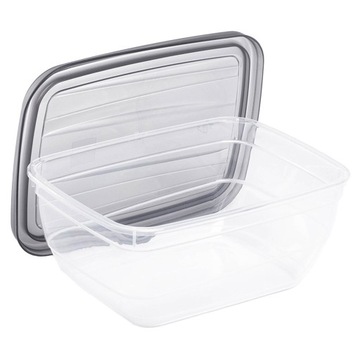 POJEMNIK NA ŻYWNOŚĆ PUDEŁKA ŚNIADANIOWE 0,75L LUNCHBOX Z POKRYWKĄ ZESTAW