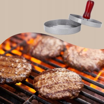 ПРЕСС ДЛЯ ГАМБУРГЕРОВ ПРЕСС-ФОРМА ДЛЯ ГАМБУРГЕРНЫХ КОТЛЕТ МЕТАЛЛИЧЕСКАЯ ПРЕСС-ФОРМА