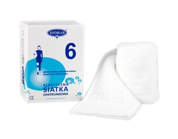 Elastyczna siatka opatrunkowa r.6 100 cm