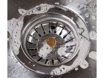 Металлическая пробка для раковины, большое сито для раковины, корзина, пробка для сифона.