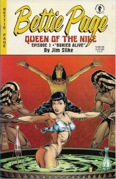 Bettie Page Queen of the Nile Komiks 1/1999 j.ang