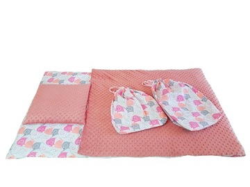 ŚPIWÓR KOŁDERKA POŚCIEL DO PRZEDSZKOLA + WORECZKI