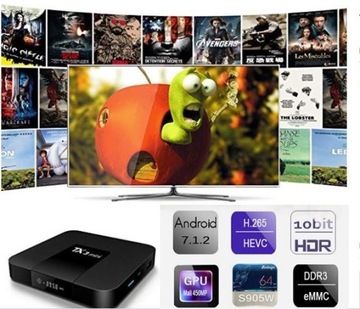 SMART TV BOX TX3 МИНИ АНДРОИД 7.1