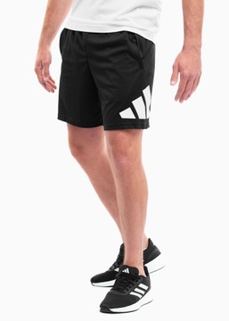 adidas Spodenki męskie krótkie szorty sportowe czarne Essentials roz. M
