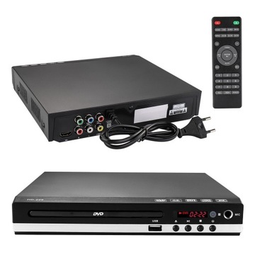 DVD/CD-ПЛЕЕР HDMI 1080P С AV-КАБЕЛЕМ, ВХОДОМ USB, ДИСТАНЦИОННЫМ УПРАВЛЕНИЕМ