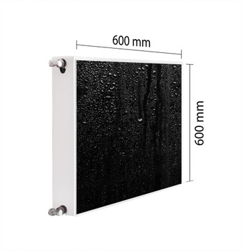 MAGNETYCZNA OSŁONA NA KALORYFER 60x60 KROPLE MATA MAGNES