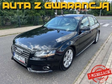 Audi A4 B8 Avant 2.0 TDI 143KM 2009 Audi a4 S-LINE AUTOMAT LEDY PARKTRONIC NAWIGACJA NOWY ROZRZAD NOWY DWUMAS