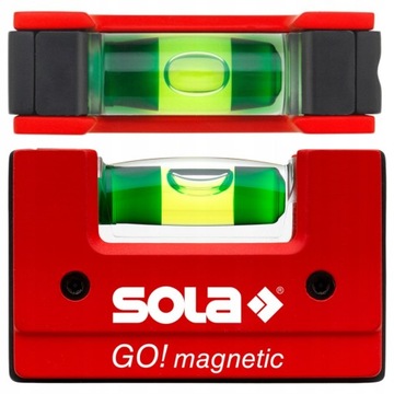 SOLA POZIOMNICA GO! MAGNETIC DO MONTAŻU PUSZEK
