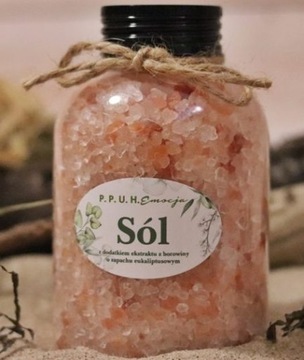 Aromatyzowana sól do kąpieli borowinowa