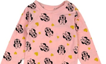 БОДИ МИННИ МАУС ДЛЯ ДЕВОЧЕК, ХЛОПОК 80 R15