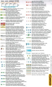 KASZUBSKIE WYBRZEŻE BAŁTYKU ŁEBA KARWIA HEL KASZUBY PÓŁNOCNE MAPA COMPASS