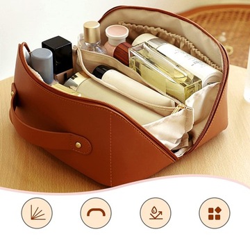 ОРГАНИЗАТОР МУЖСКАЯ ЖЕНСКАЯ ДОРОЖНАЯ КОСМЕТИЧЕСКАЯ СУМКА ПУ НОВАЯ