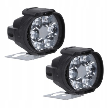 2 ШТ. 6 LED ПРОЖЕКТОР ЛАМПА МОТОЦИКЛЬНАЯ 12В 8В