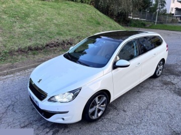 Peugeot 308 II SW 1.6 BlueHDi 120KM 2015 Peugeot 308 1.6 BlueHDi 120 Stop &amp; Start Allure 2015r, zdjęcie 28