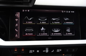 Audi A3 8Y S3 Limousine 2.0 TFSI 310KM 2022 Audi S3 Bezwypadek Quattro 310KM Salon PL Tempomat Panorama FV23, zdjęcie 24