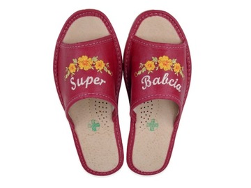 Pantofle Super Babcia prezent na DZIEŃ BABCI - 42