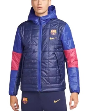 Kurtka Nike FC Barcelona Granatowy Regular Fit DM0607451 S